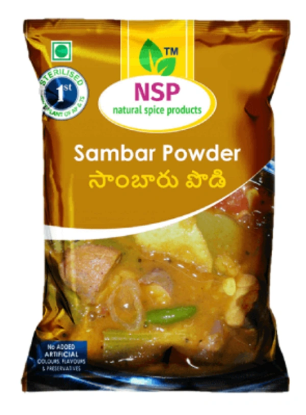 NSP SAMBAR POWDER 500G - Free size, Natural color